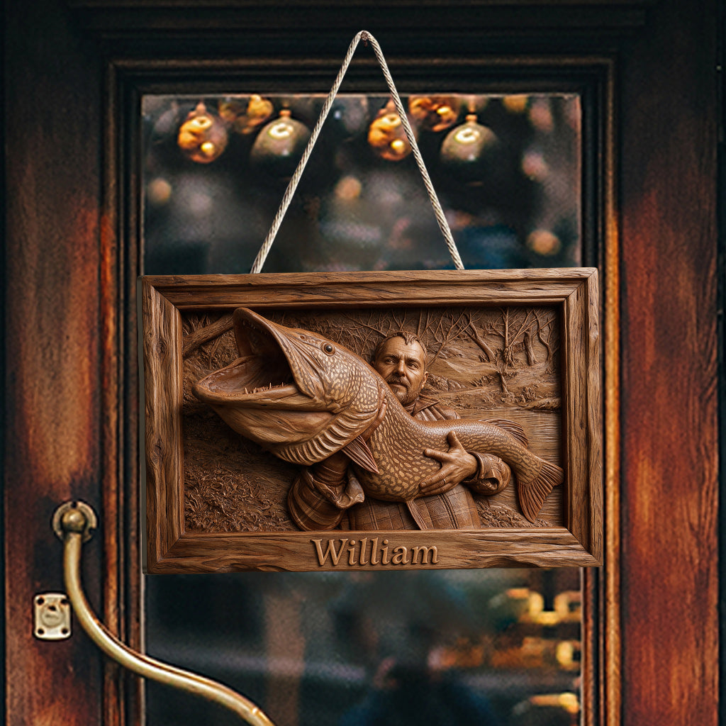 Angelliebe - Personalisierte Angel Holzschild in individueller Form