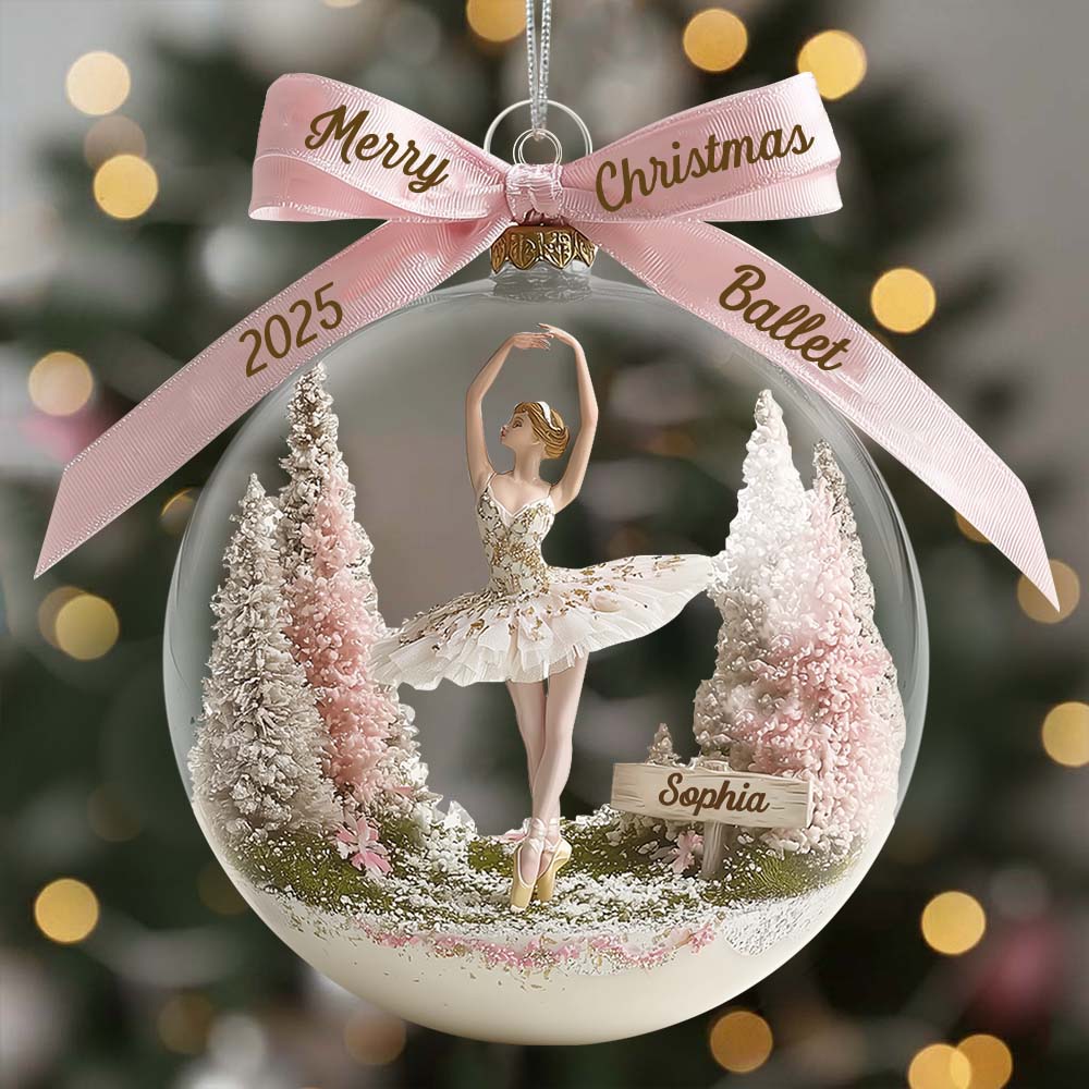 Magnifique Ballet - Ornement de Ballet Personnalisé