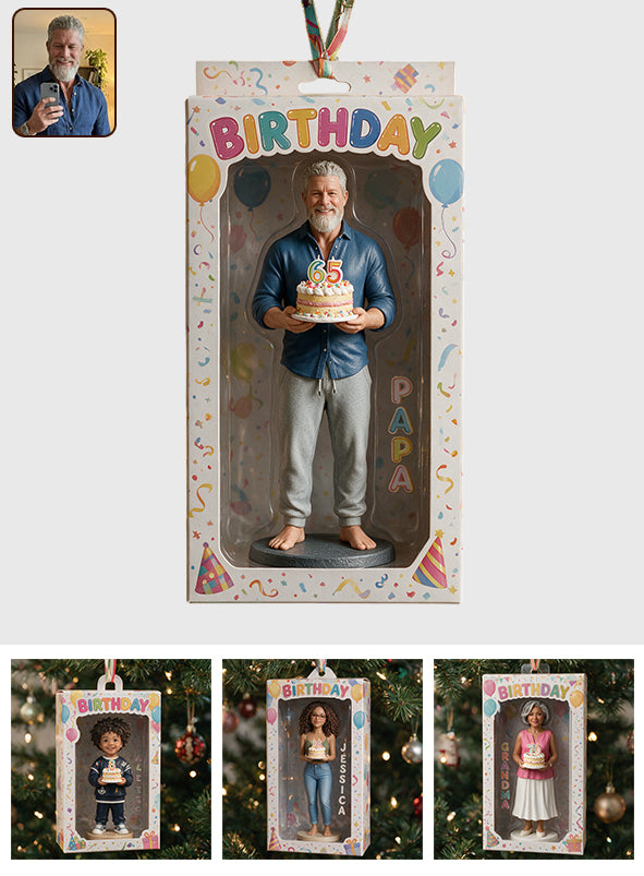 Feiere Geburtstag - Personalisierte Geburtstagsornamente