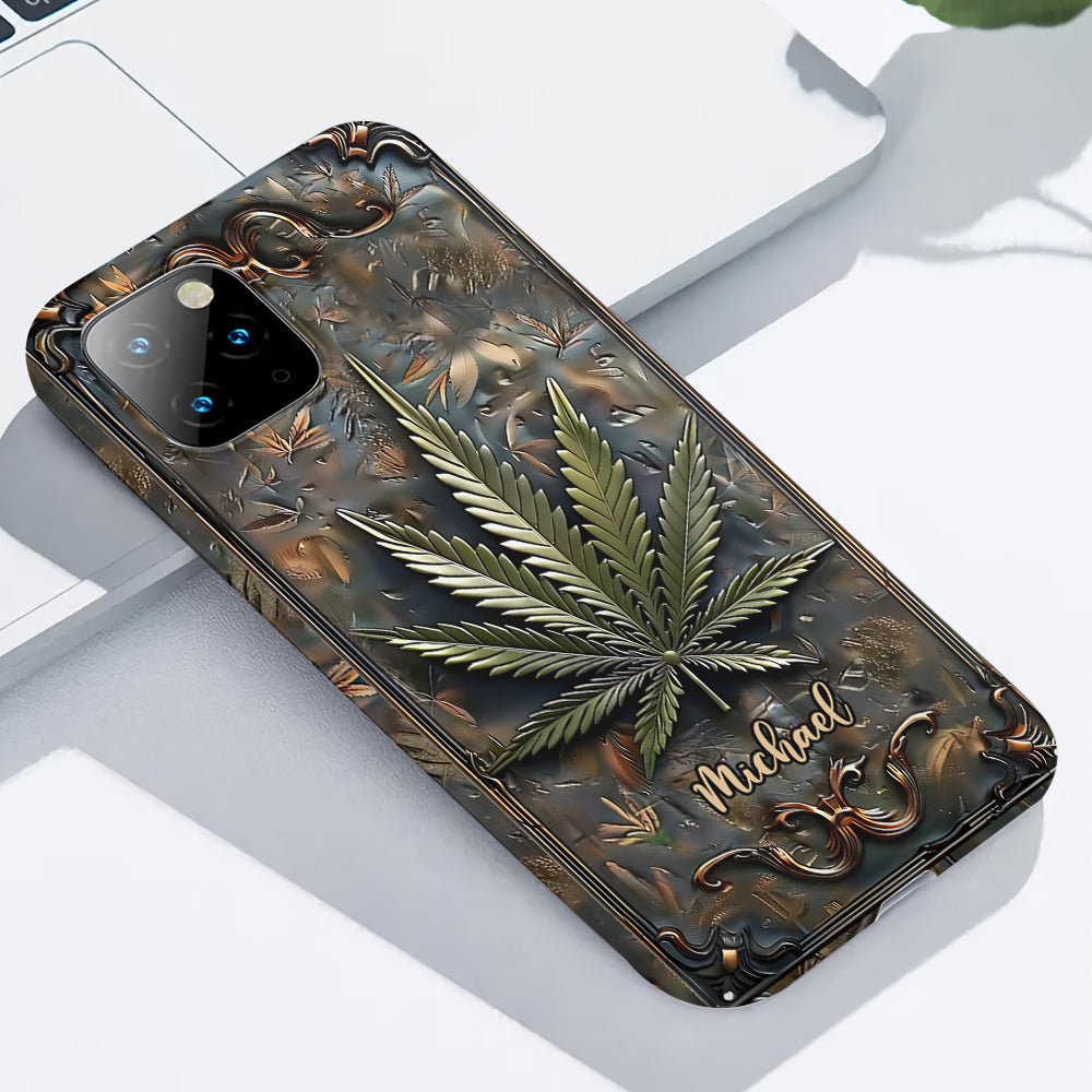 High Life – Personalisierte Handyhülle mit Weed-Motiv