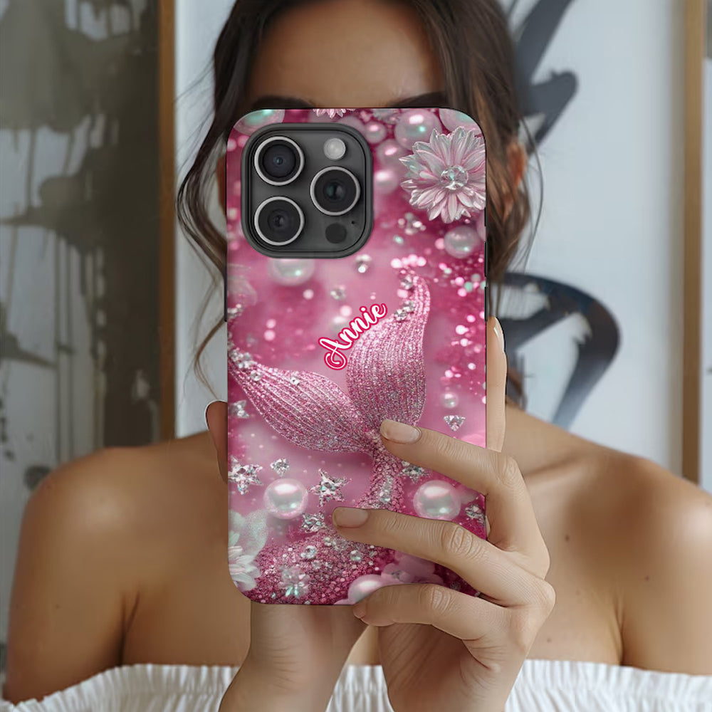 Petite plage salée - Coque de téléphone personnalisée pour amoureux de la mer avec impression intégrale