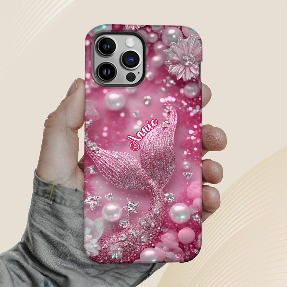 Petite plage salée - Coque de téléphone personnalisée pour amoureux de la mer avec impression intégrale