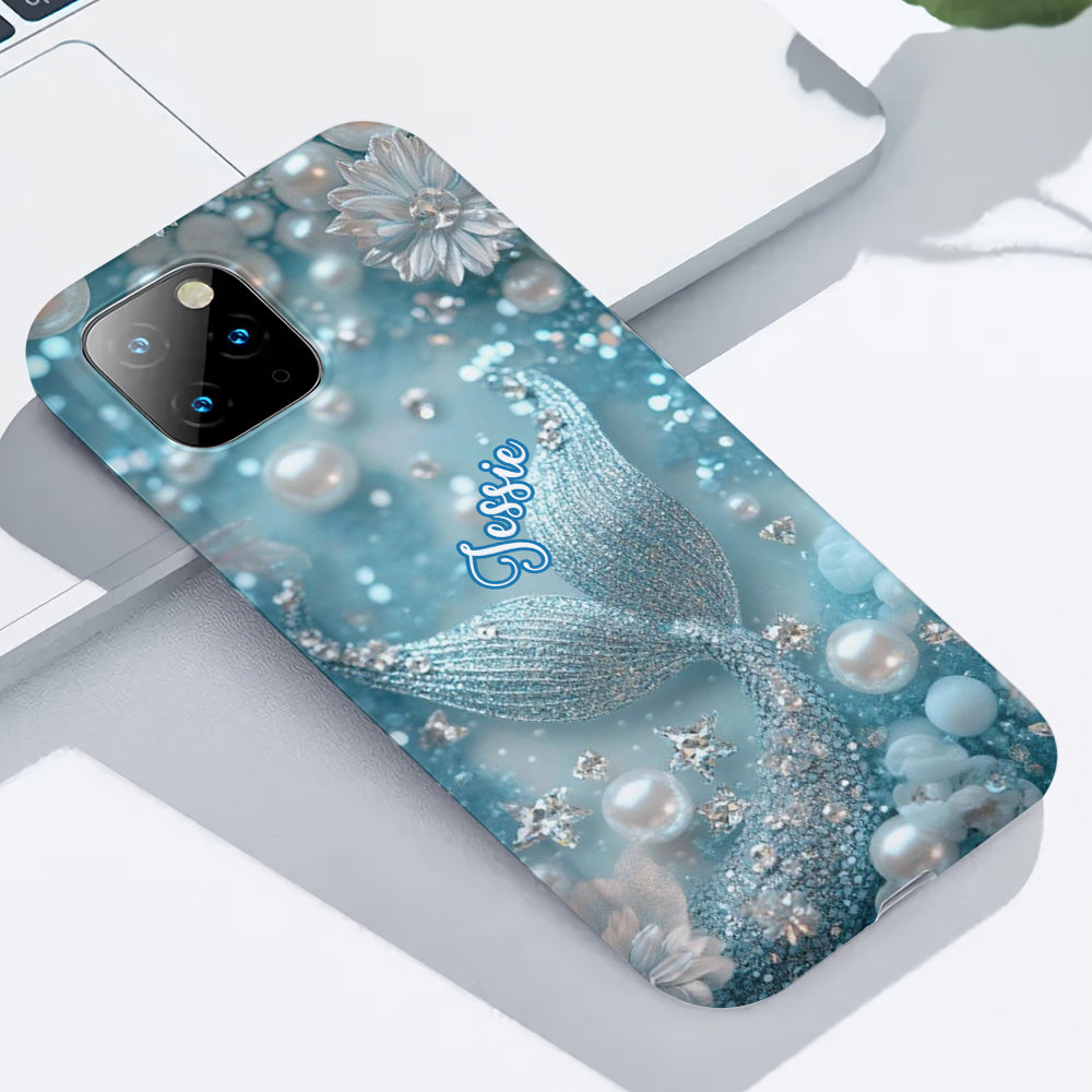 Petite plage salée - Coque de téléphone personnalisée pour amoureux de la mer avec impression intégrale