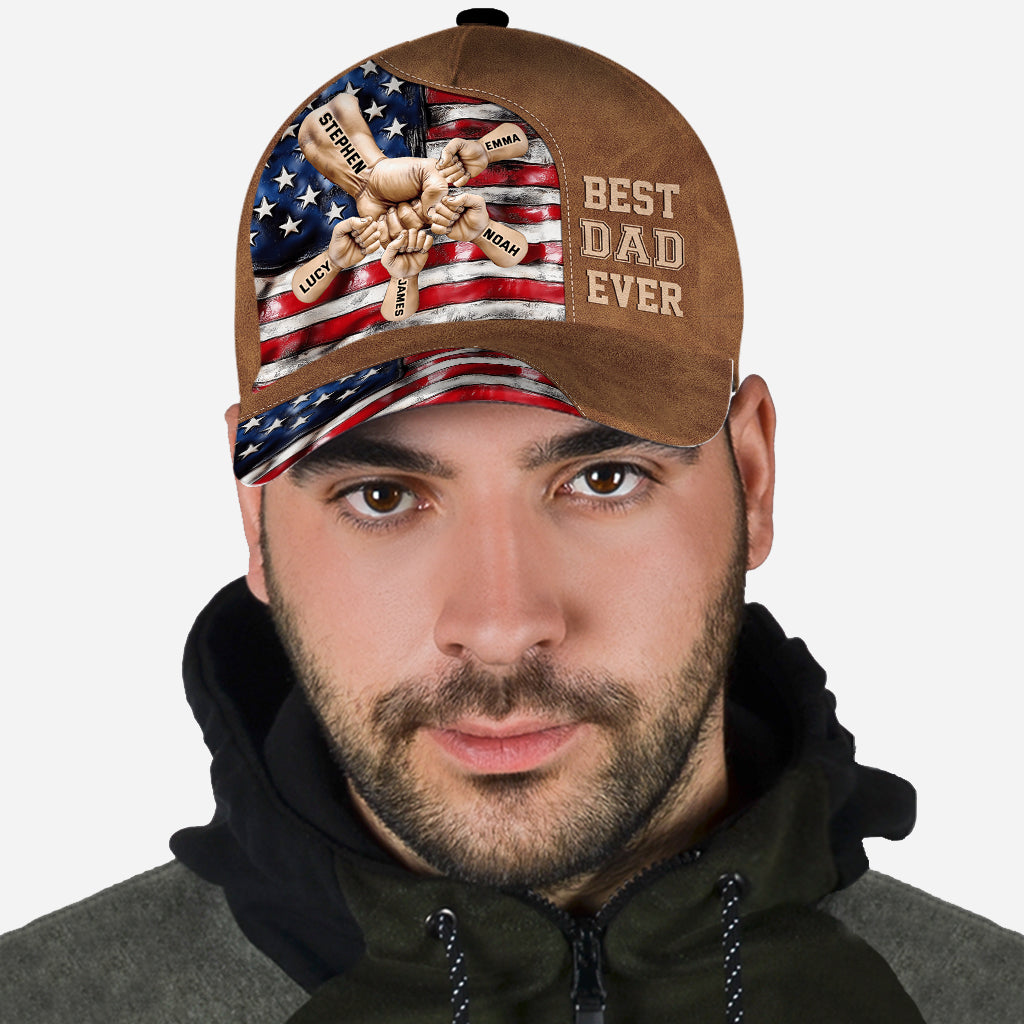 Best Dad Ever - Personalized Father Classic Cap