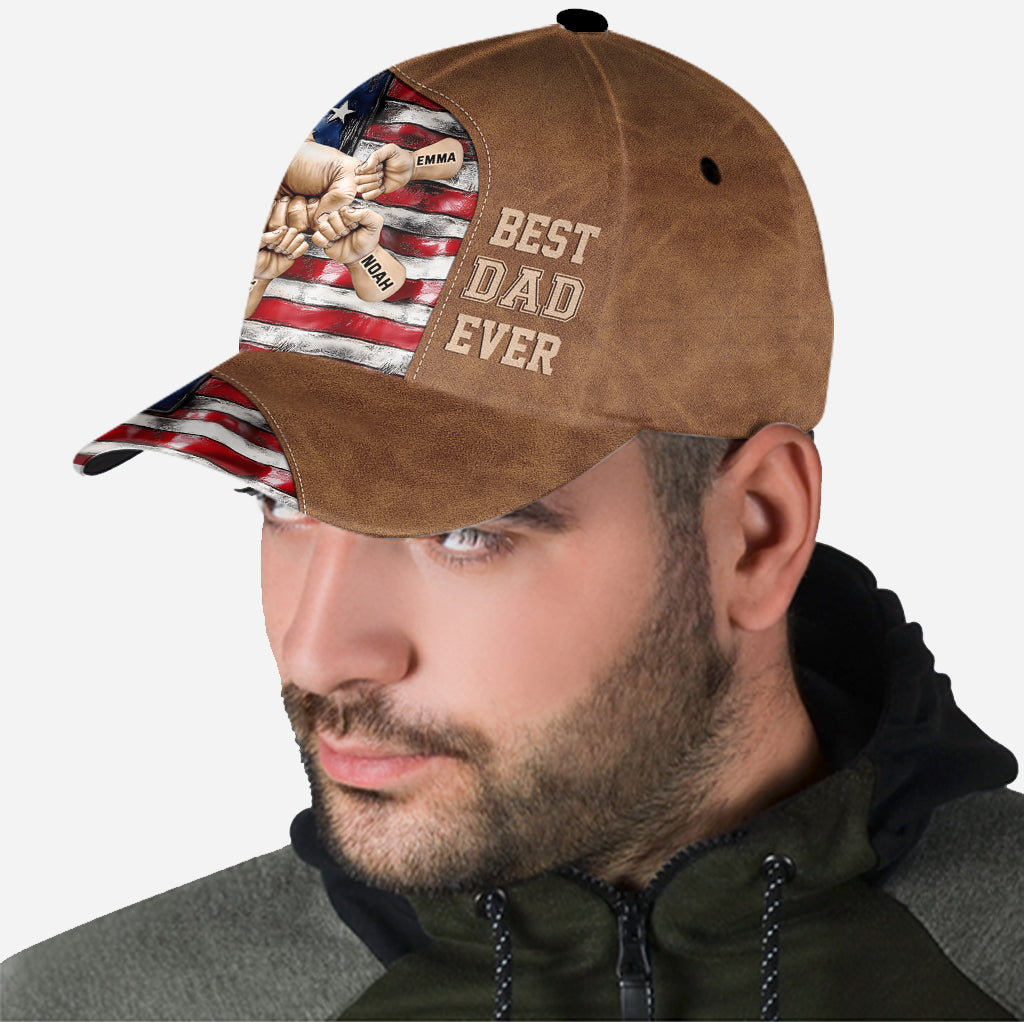 Best Dad Ever - Personalized Father Classic Cap