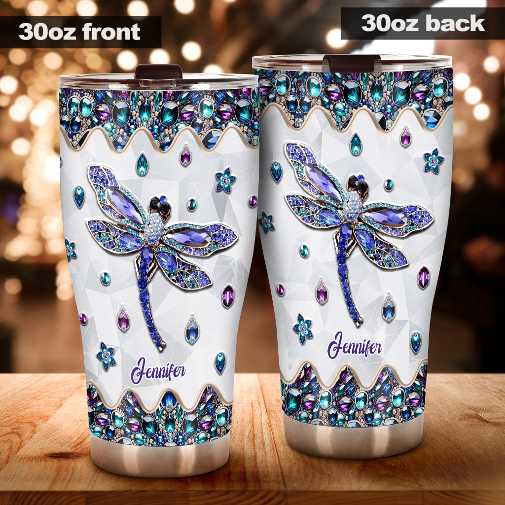 Gobelet libellule personnalisé Love Dragonfly - Gobelet libellule