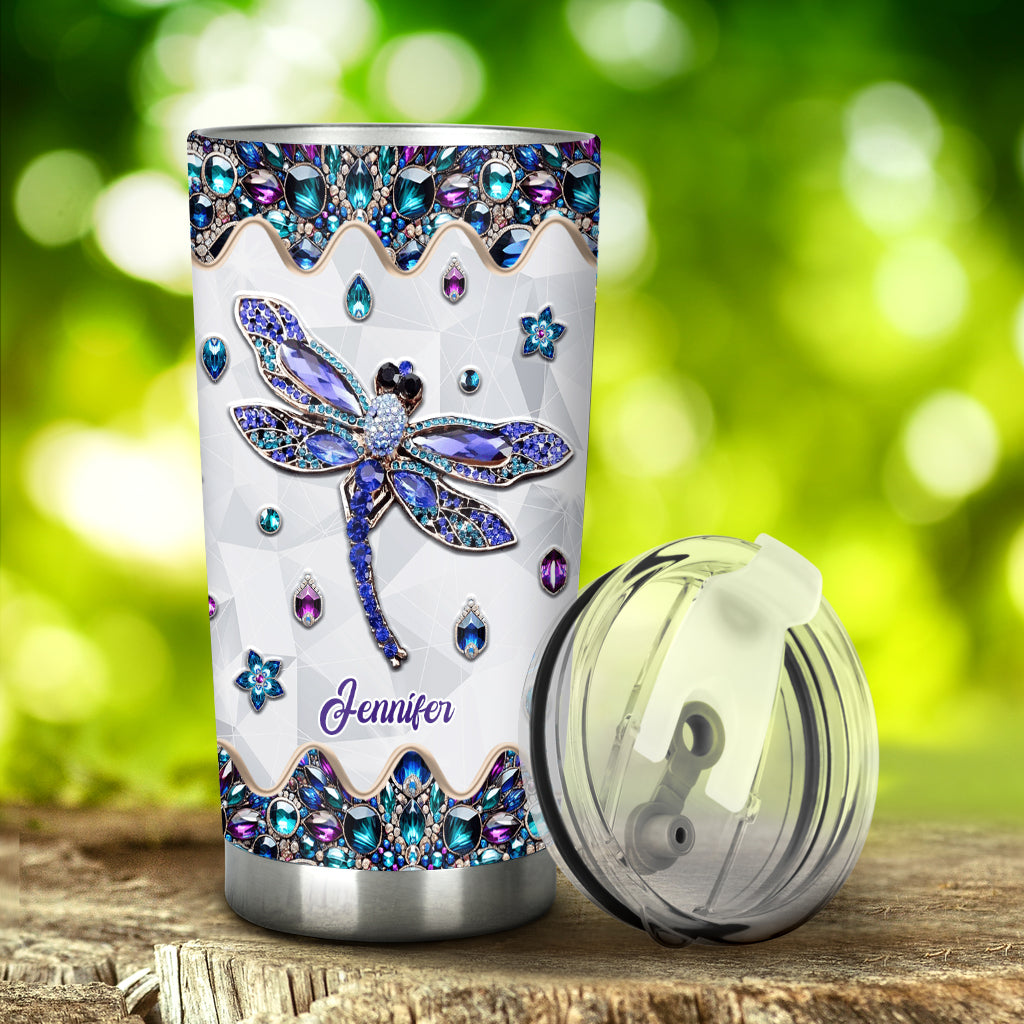 Gobelet libellule personnalisé Love Dragonfly - Gobelet libellule