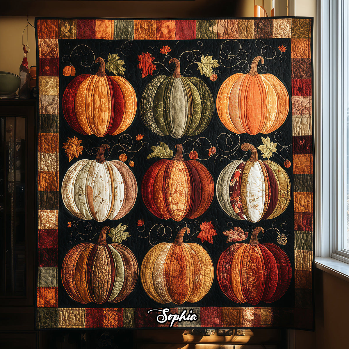 Hallo Herbst – Personalisierte Herbstdecke