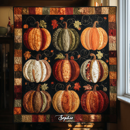 Bonjour l'automne ! Couverture d'automne personnalisée
