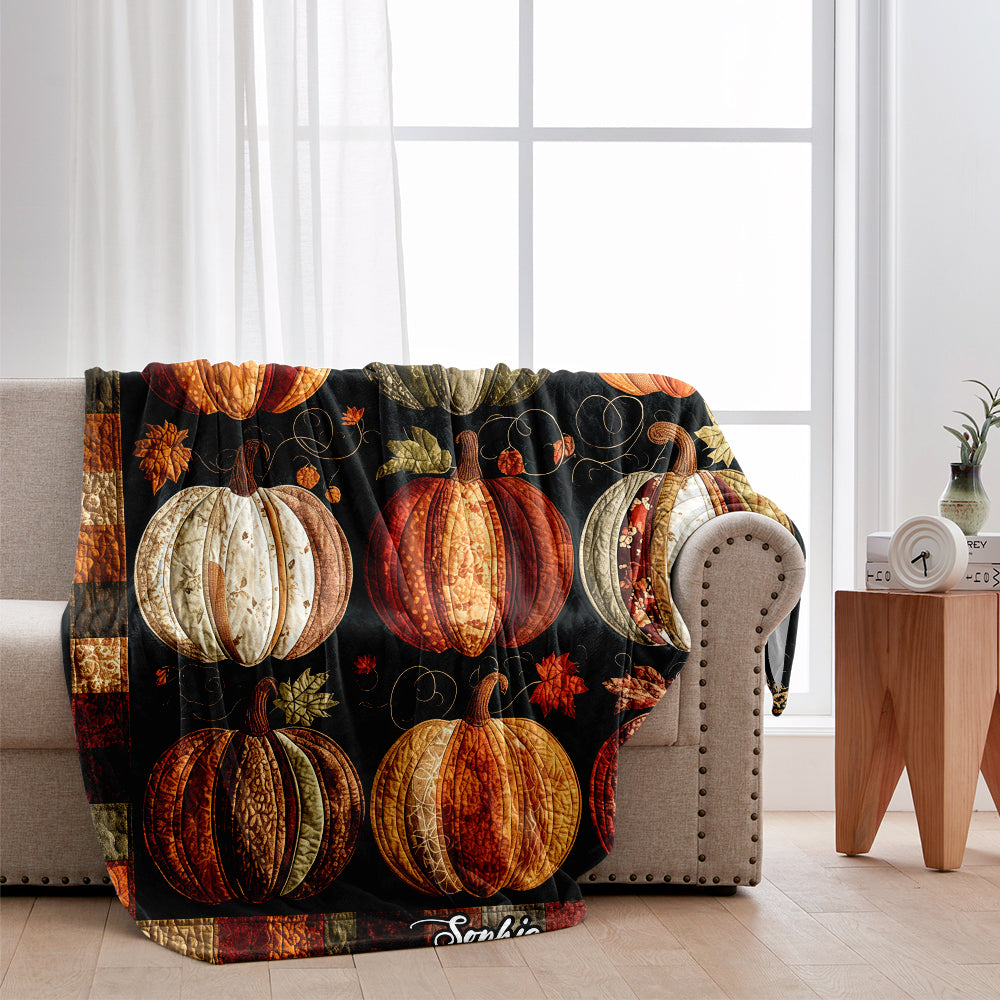 Hallo Herbst – Personalisierte Herbstdecke