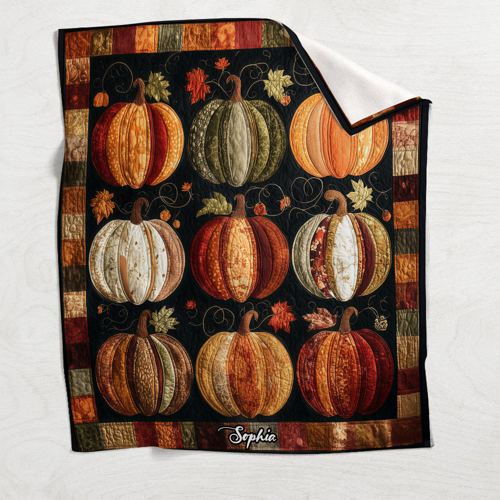Hallo Herbst – Personalisierte Herbstdecke