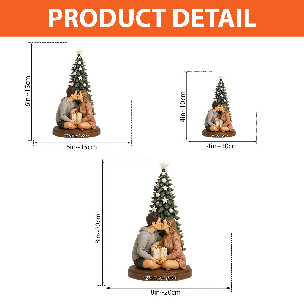 I Love You - Personalized Couple Custom Shaped Acrylic Plaque