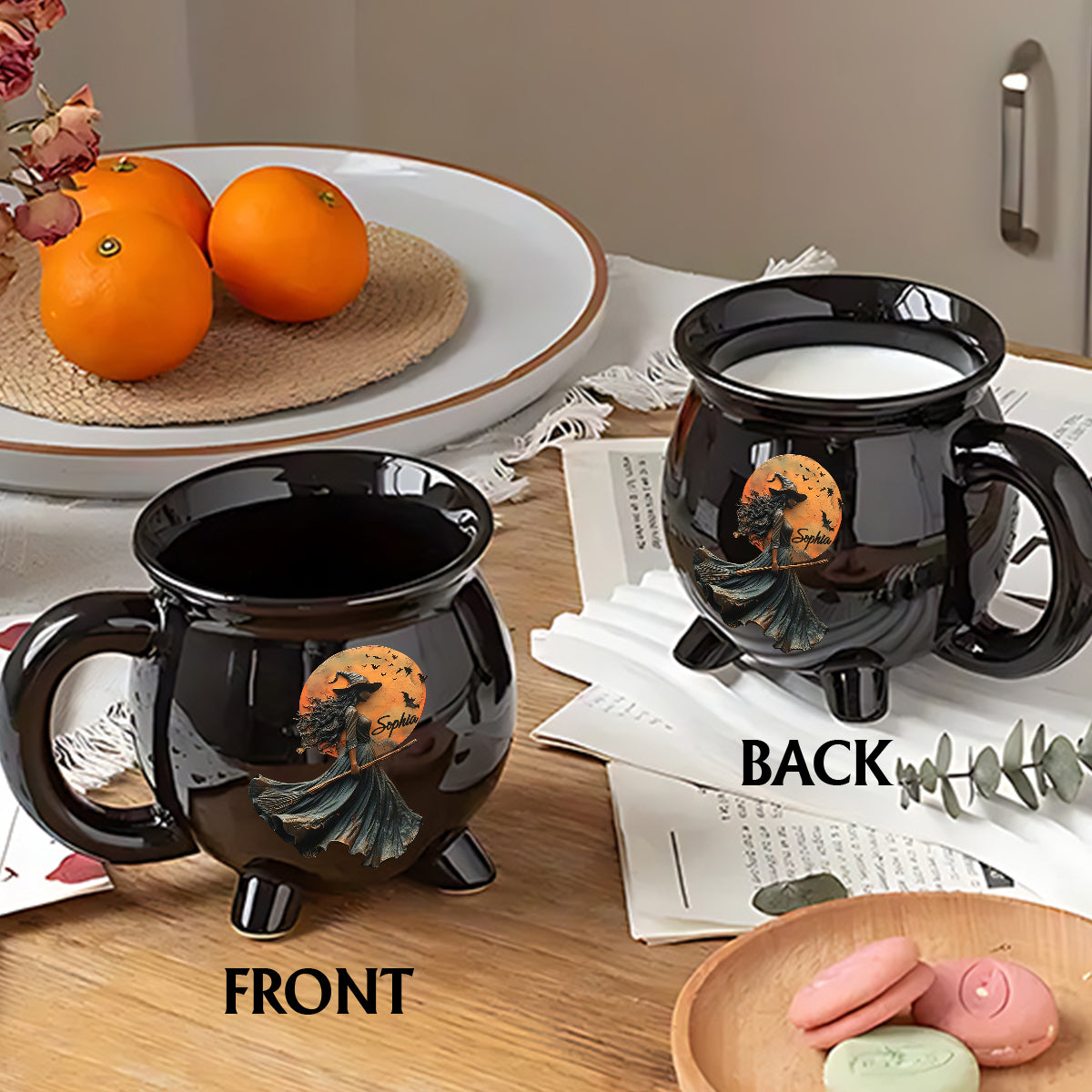 Mystic Witch - Personalized Witch Cauldron Mug