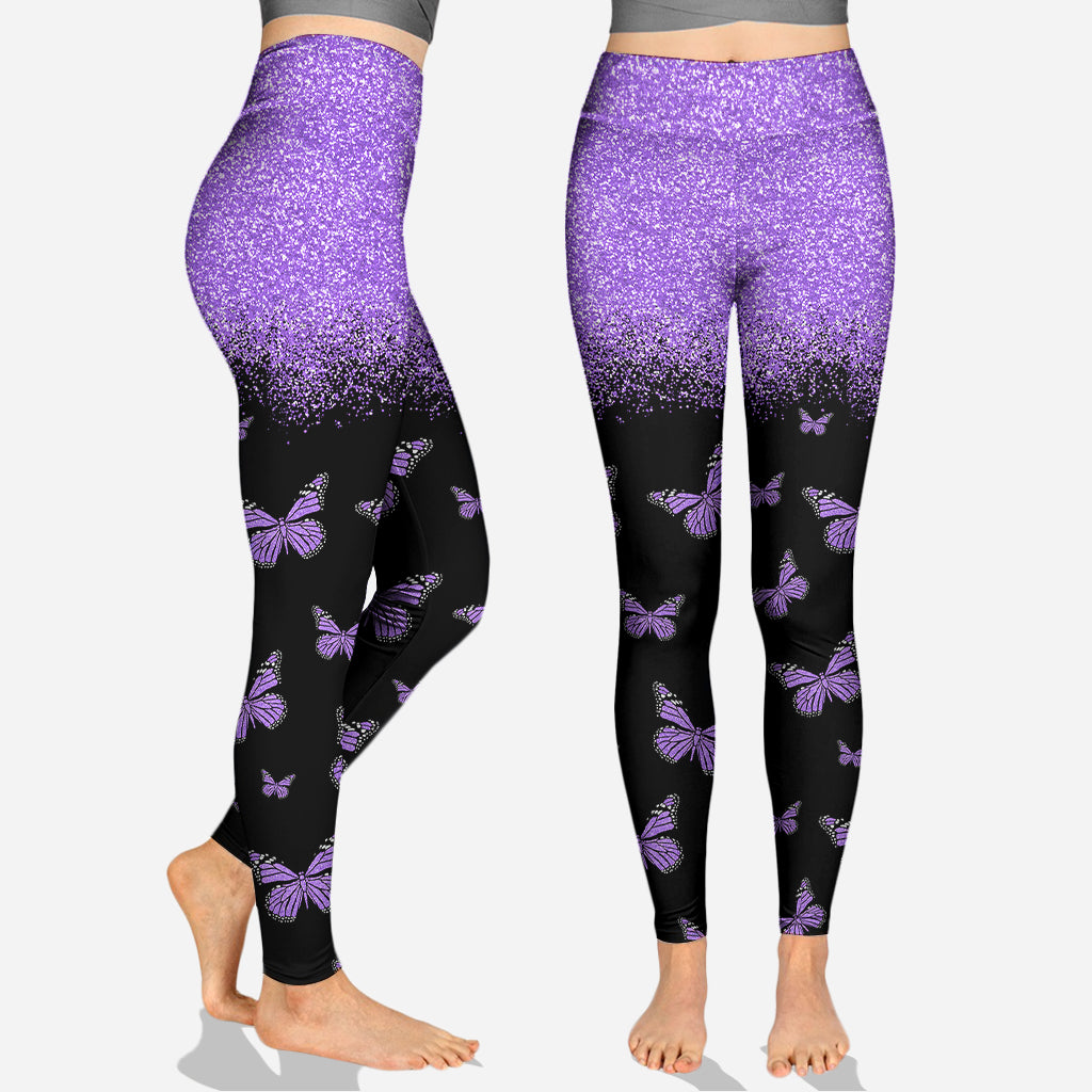 Schmetterlinge lieben – Personalisierter Schmetterlings-Hoodie und Leggings