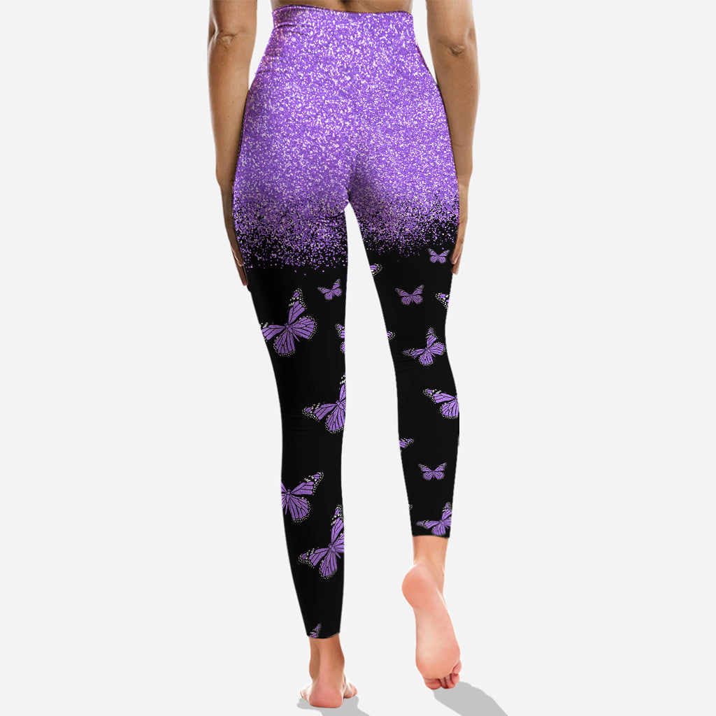Schmetterlinge lieben – Personalisierter Schmetterlings-Hoodie und Leggings