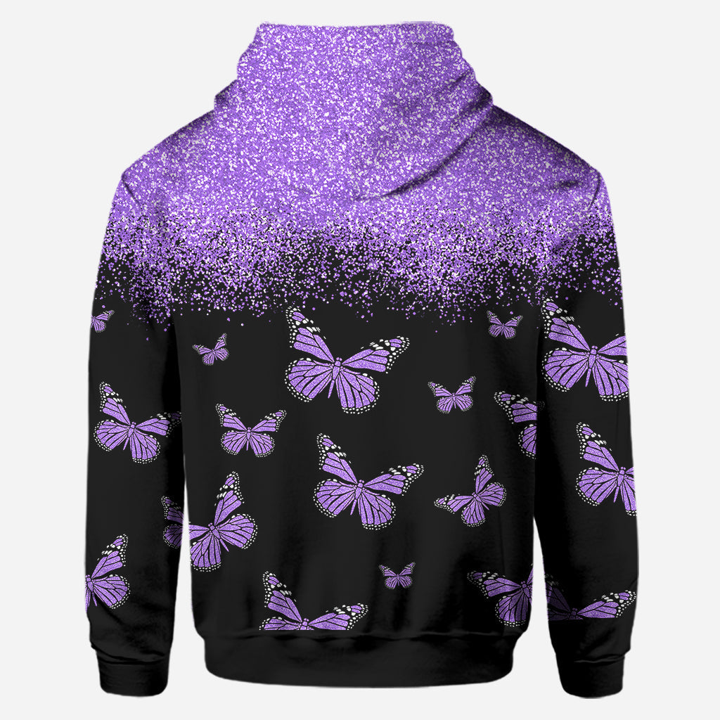 Schmetterlinge lieben – Personalisierter Schmetterlings-Hoodie und Leggings
