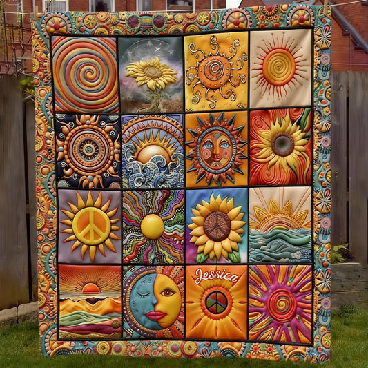 Hippie Souls – Personalisierte Hippie-Decke
