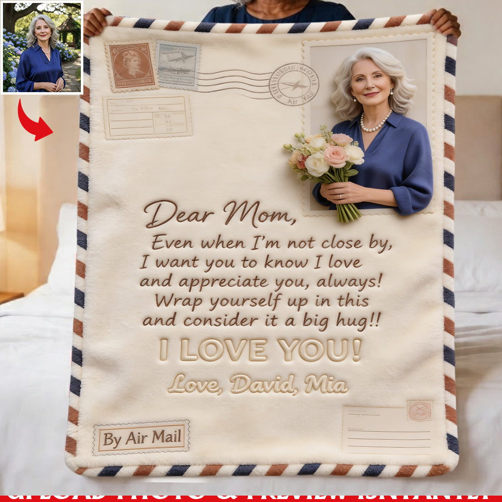 Für meine Mama - Personalisierte Mutterdecke