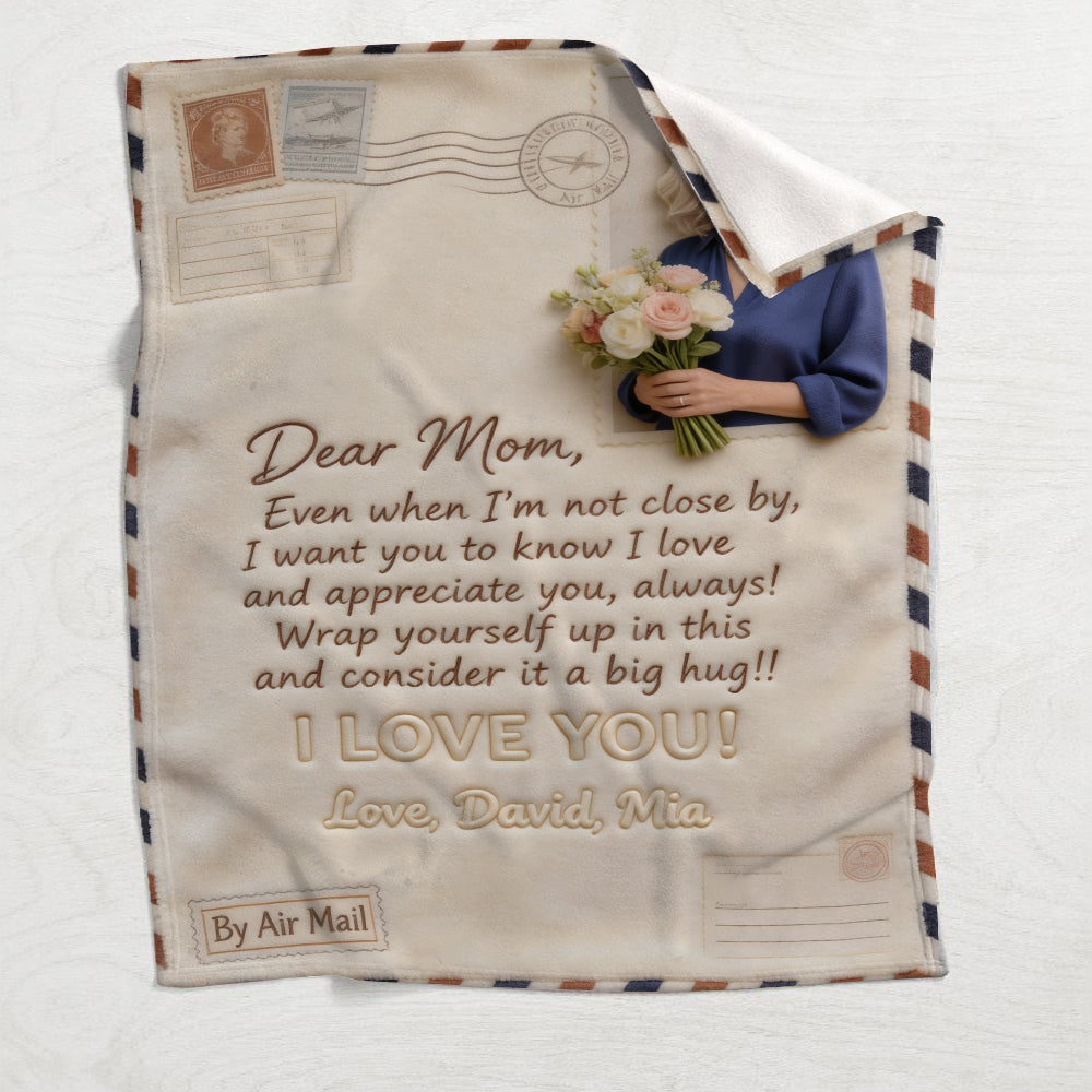 Für meine Mama - Personalisierte Mutterdecke