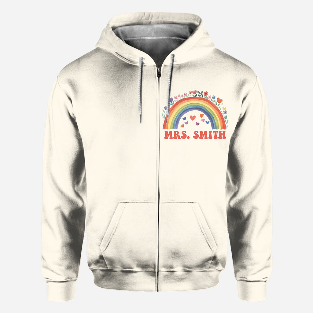 Bienvenue à tous ! - T-shirt personnalisé pour enseignants