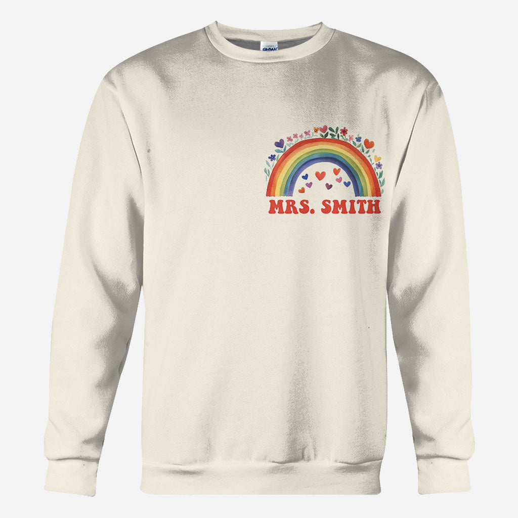 Bienvenue à tous ! - T-shirt personnalisé pour enseignants