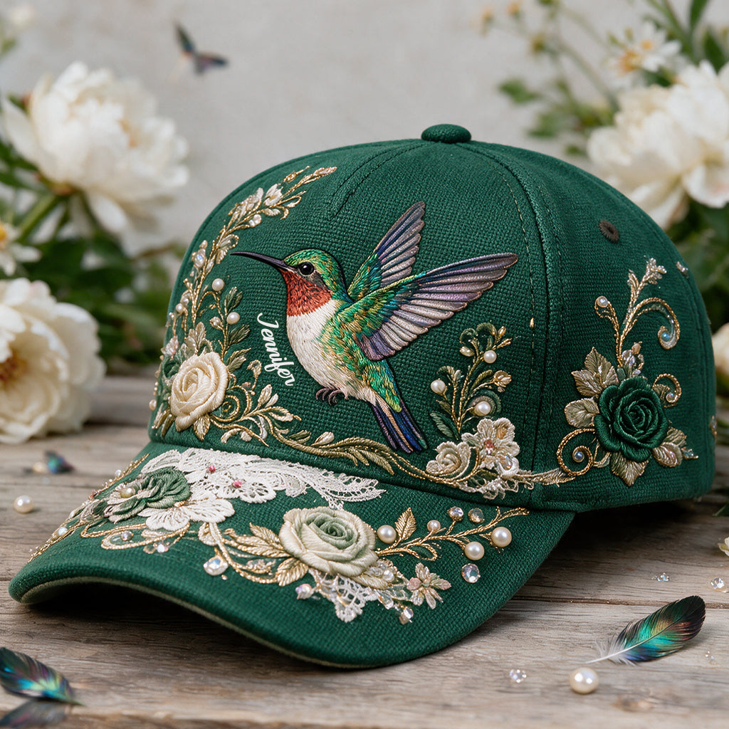 Oiseau Mignon - Casquette Classique Personnalisée Colibri