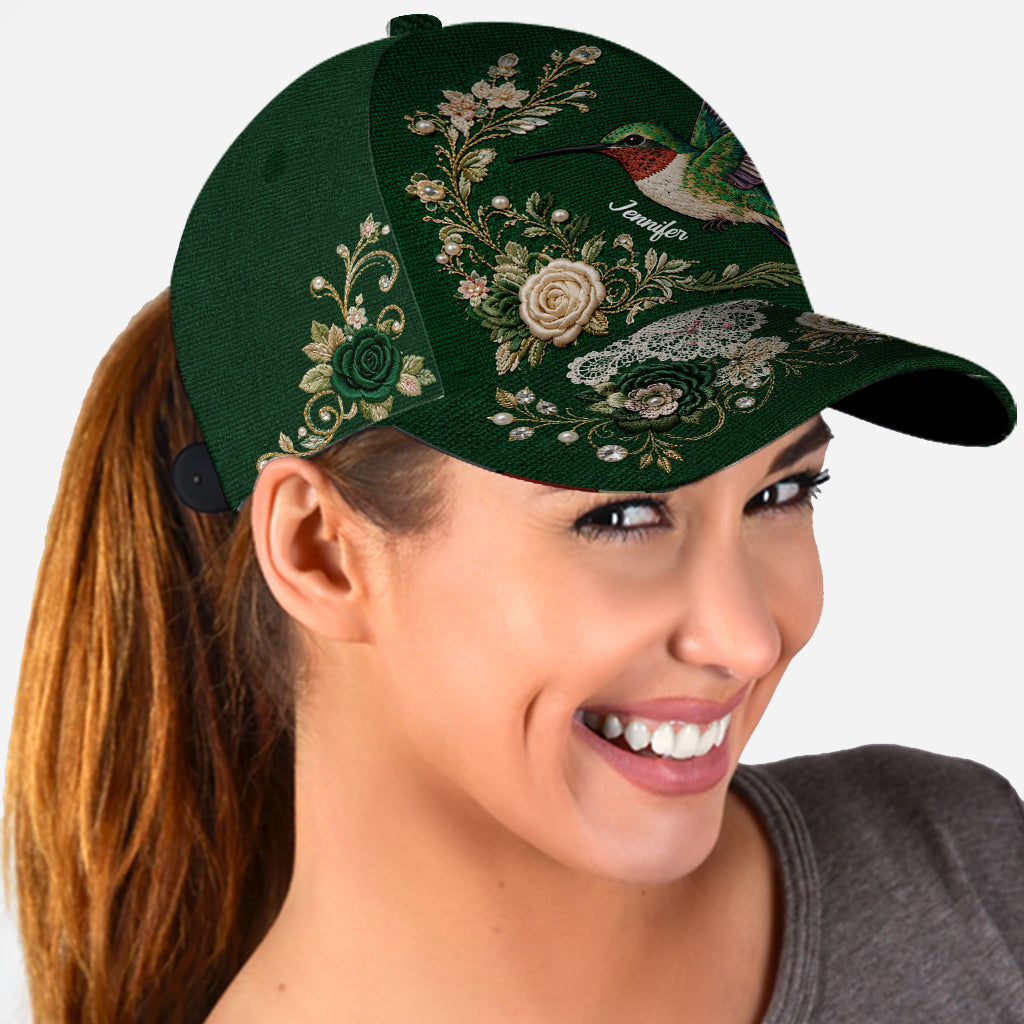 Oiseau Mignon - Casquette Classique Personnalisée Colibri