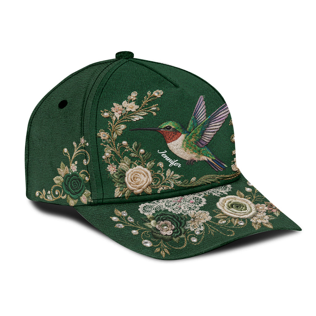Oiseau Mignon - Casquette Classique Personnalisée Colibri