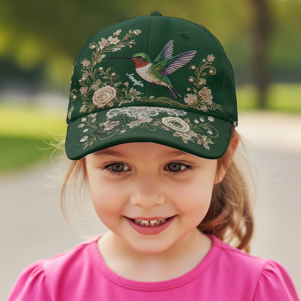 Oiseau Mignon - Casquette Classique Personnalisée Colibri