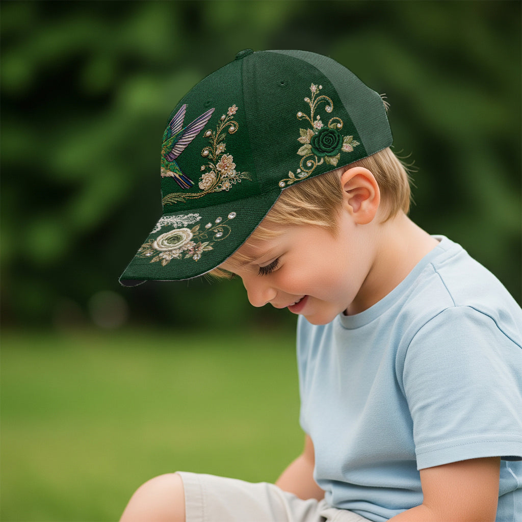 Oiseau Mignon - Casquette Classique Personnalisée Colibri