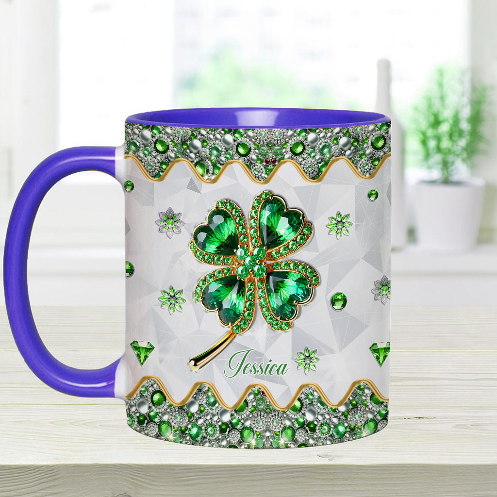 Glückskleeblatt – Personalisierte Tasse zum St. Patrick's Day