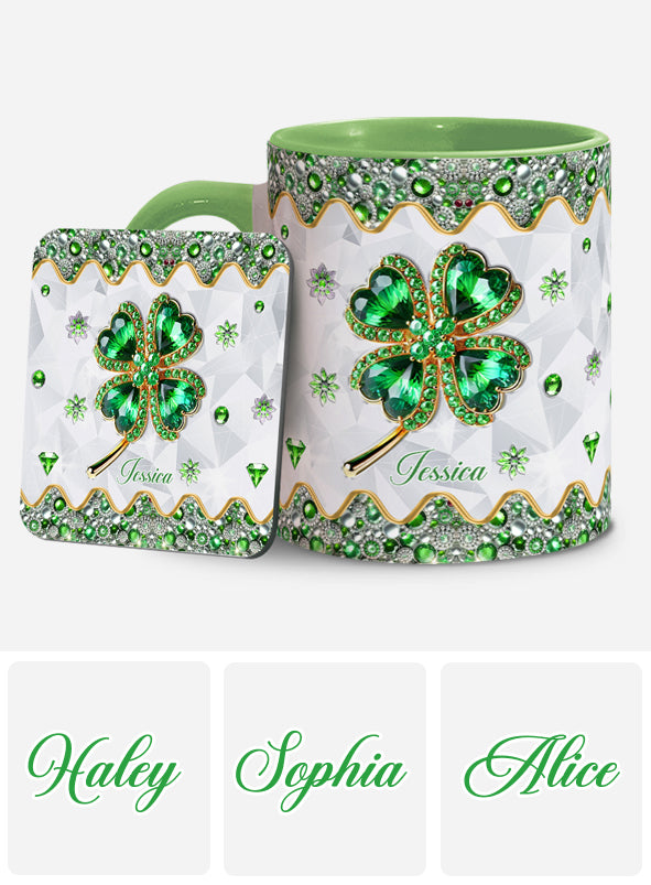 Glückskleeblatt – Personalisierte Tasse zum St. Patrick's Day
