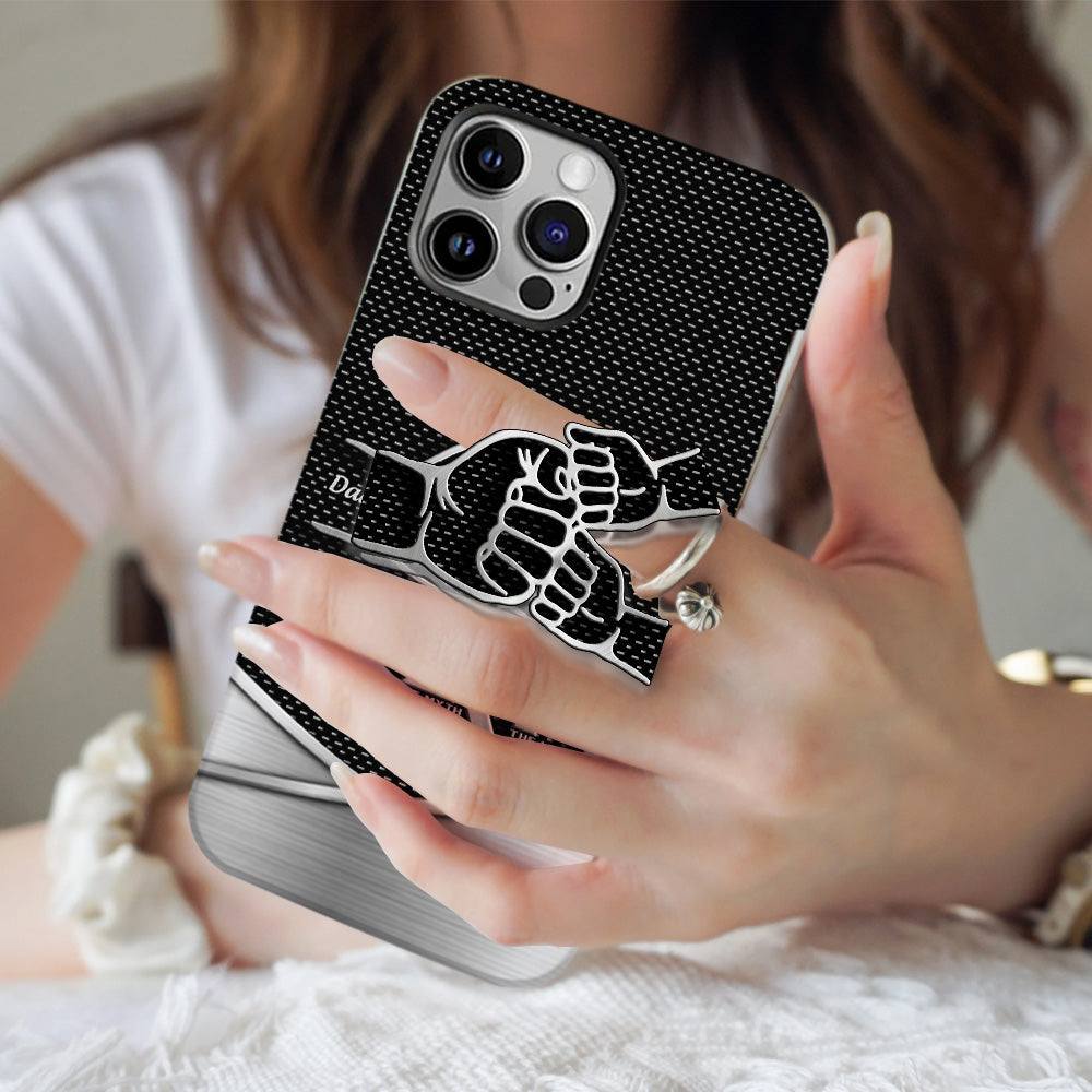 Dad The Man The Myth The Legend First Bump - Christmas Gift for Dad - Personalized Father Full Print Phone Case