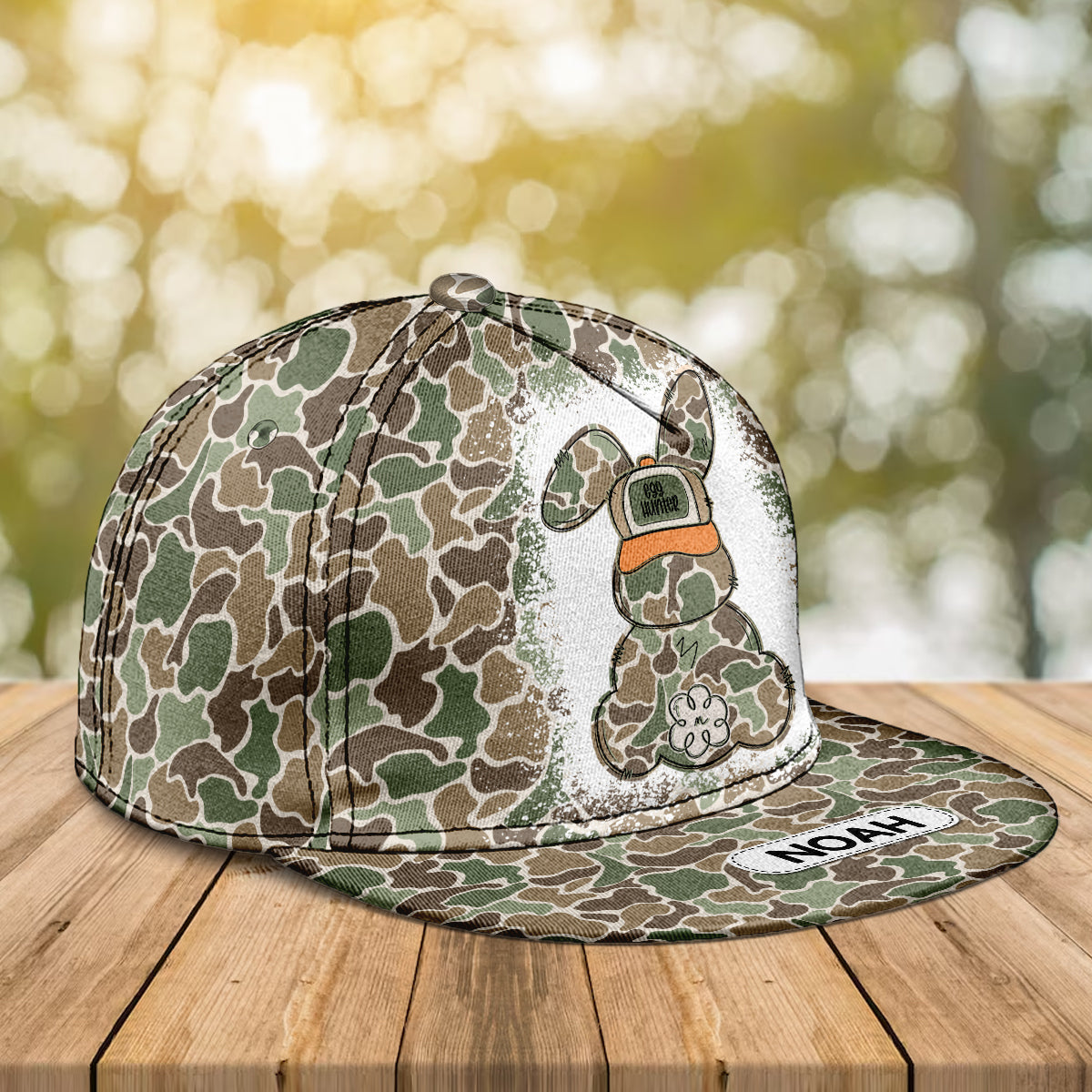 Egg Hunter - Personalisierte Kinder-Snapback-Kappe
