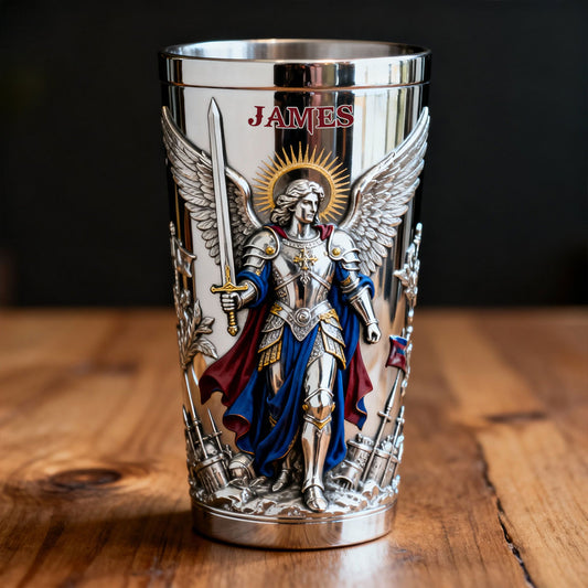Heiliger Michael – Personalisierter christlicher Trinkbecher