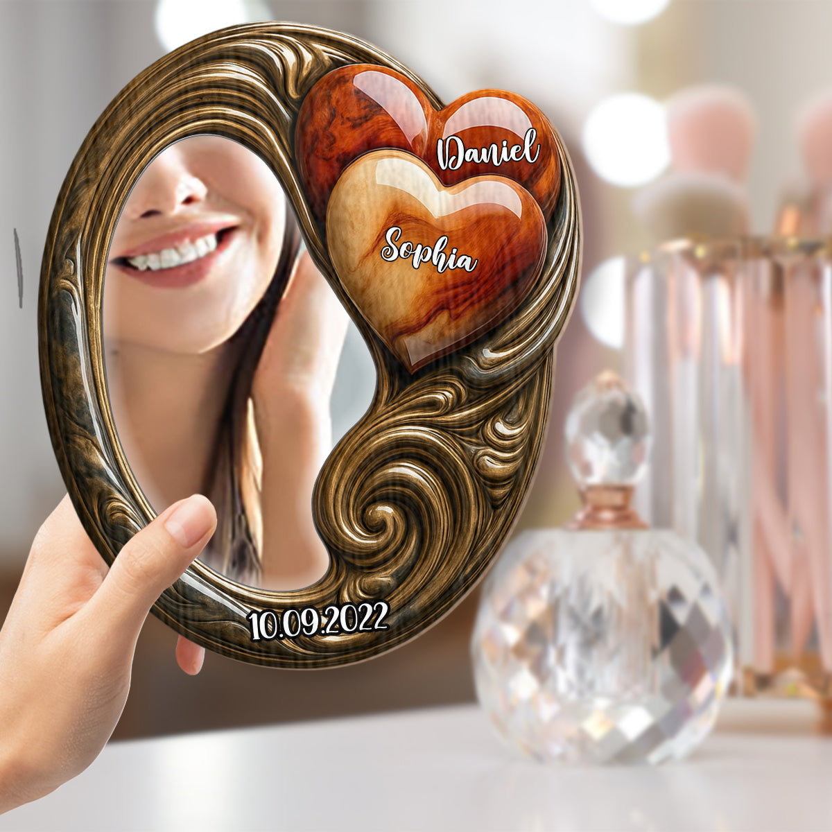 You And Me We Got This - Personalized Couple Wall Hanging Mirror