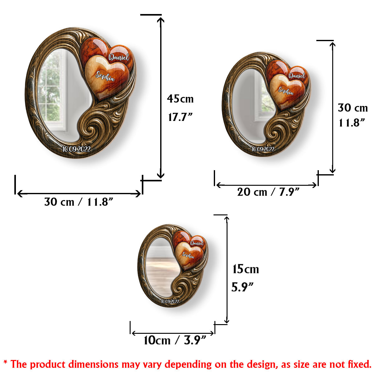 You And Me We Got This - Personalized Couple Wall Hanging Mirror