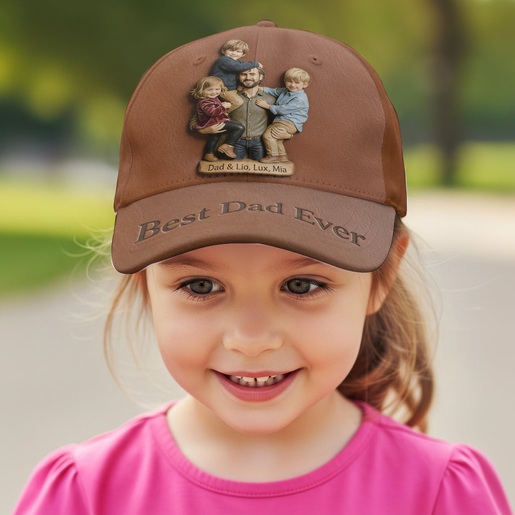 Best Dad Ever - Personalized Father Classic Cap