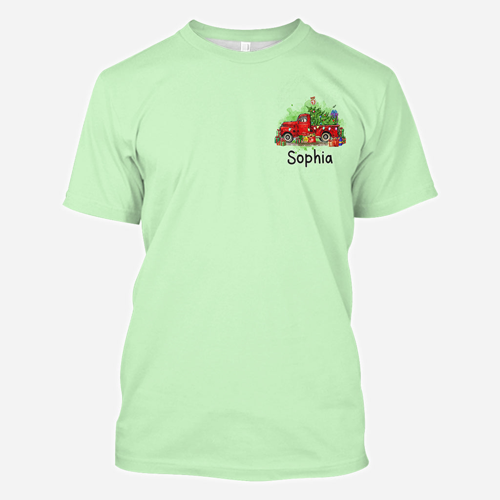 T-shirt de Noël personnalisé « Jésus prend le volant »