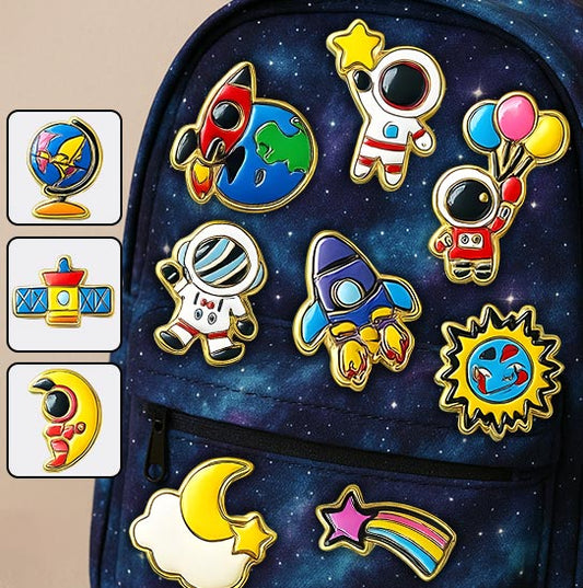 Collection de pins astronaute mignons - Pins personnalisés pour enfants
