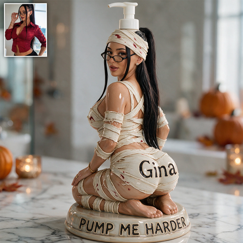 Pump Me Harder - Personalized Spicy Couple Pump Dispenser