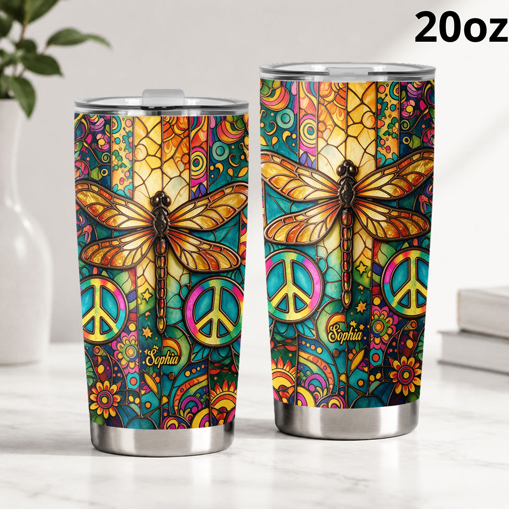Hippie Souls - Personalisierter Hippie Becher