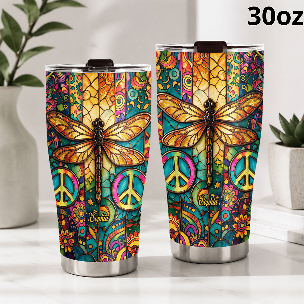 Hippie Souls - Personalisierter Hippie Becher