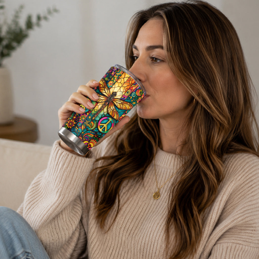 Hippie Souls - Personalisierter Hippie Becher
