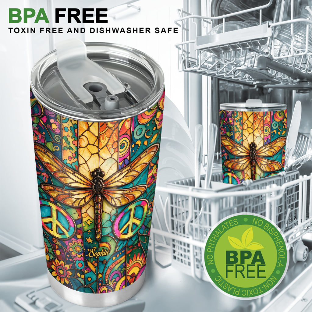 Hippie Souls - Personalisierter Hippie Becher