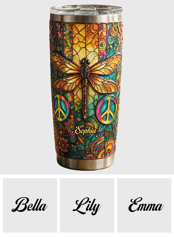 Hippie Souls - Personalisierter Hippie Becher