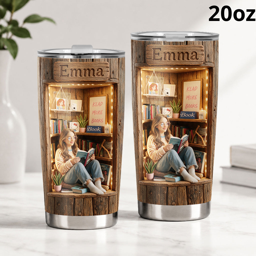 Une Fille Qui Aime Les Livres - Tasse Personnalisée