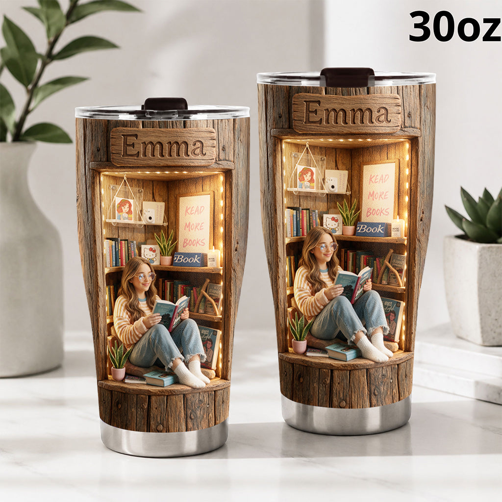 Une Fille Qui Aime Les Livres - Tasse Personnalisée