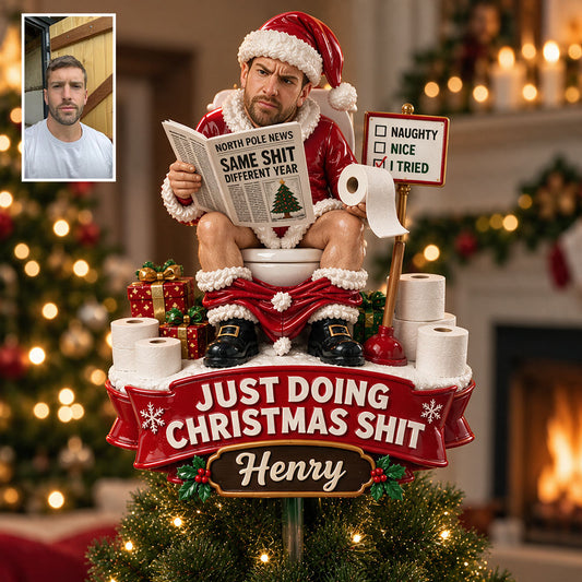 Weihnachtsbaumdeko für echte Männer - Personalisierbar