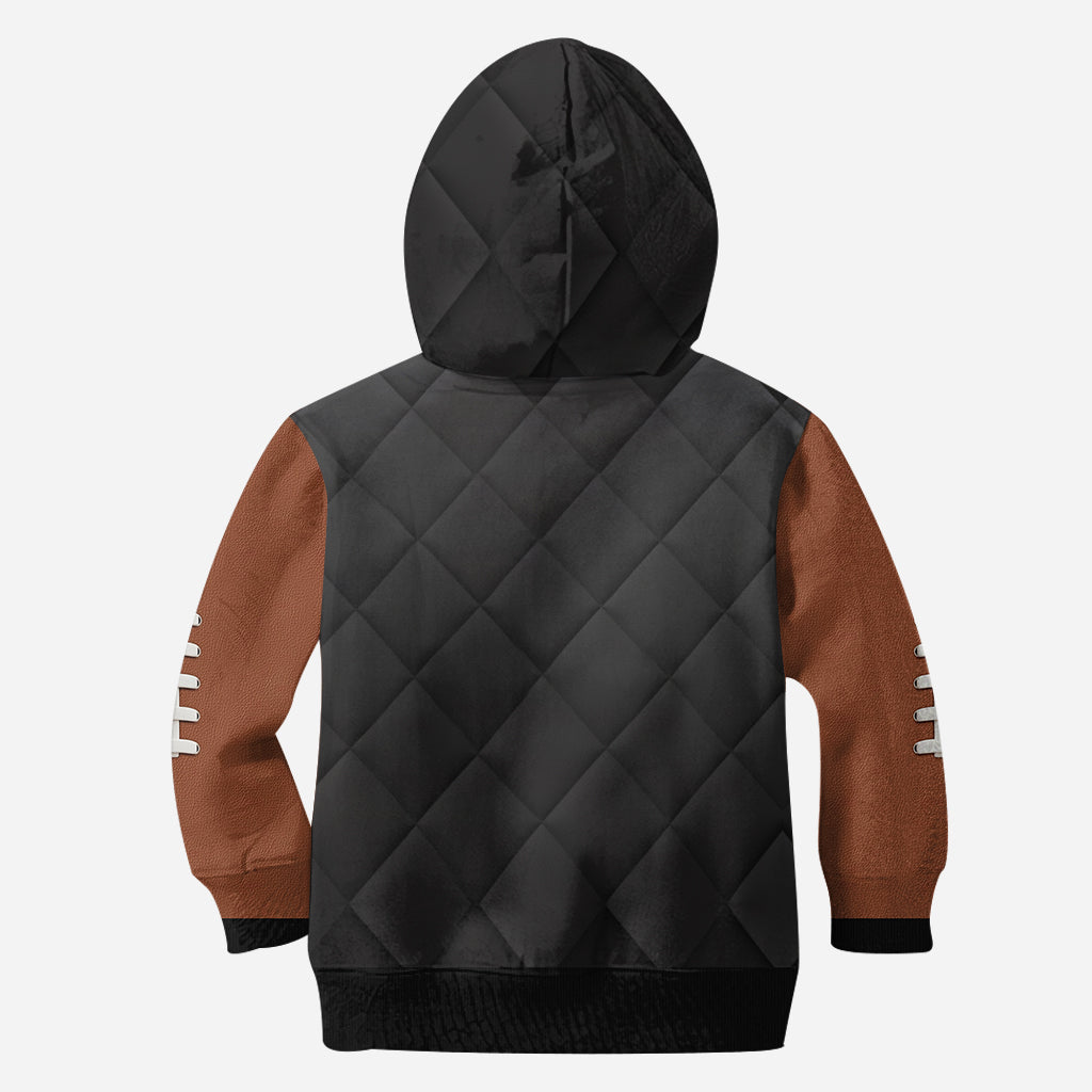 Für Fußball-Mama, Freundin, Ehefrau – Personalisierter Fußball-Hoodie und Leggings für den Spieltag